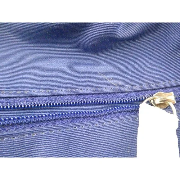 Coach Signature Navy Foldover Crossbody F27024 - Picture 13 of 16